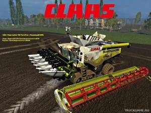 Мод "Claas Lexion 760 TT v1.0" для Farming Simulator 2015