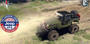 Мод "Jeep Willys v1.0" для Spin Tires 2014