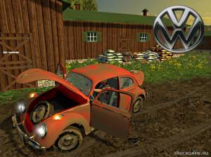 Мод "Volkswagen Kaefer 1966 v1.0" для Farming Simulator 2015