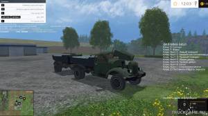 Мод "ЗиЛ 585L и прицеп" для Farming Simulator 2015