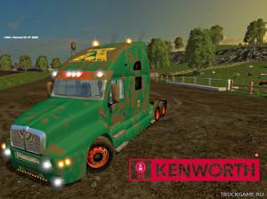 Мод "Kenworth KT2000 Aguas Tenias Edition v1.0" для Farming Simulator 2015