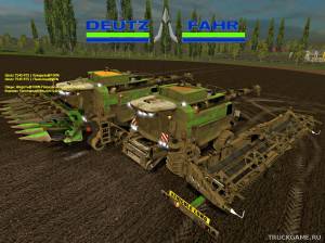 Мод "Deutz Fahr 7545 RTS v1.3" для Farming Simulator 2015