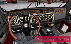 Мод "Kenworth T800 Dashboard" для Euro Truck Simulator 2