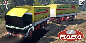 Мод "Raba & Trailer v2.0" для Spin Tires 2014