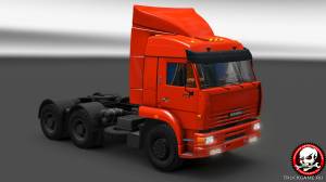 Мод "KamAZ 6460" для Euro Truck Simulator 2