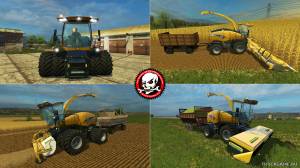 Мод "New Holland FR 9090" для Farming Simulator 2015