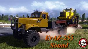 Мод "КрАЗ-255 Sound" для Euro Truck Simulator 2