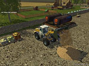 Мод "Placeable Heaps v1.1" для Farming Simulator 2015