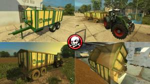 Мод "Krone Emsland TKD 302" для Farming Simulator 2015