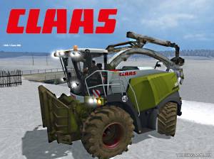 Мод "Claas 980 Forest v1.0" для Farming Simulator 2015