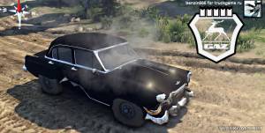 Мод "GAZ-21 Volga v1.0" для Spin Tires 2014