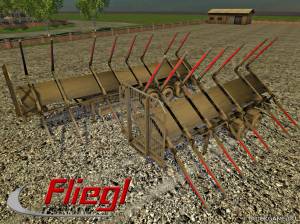 Мод "Fliegl Timber Kipper v1.01" для Farming Simulator 2015