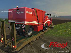 Мод "Fliegl Semitrailer Long v1.0" для Farming Simulator 2015