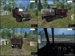 Мод "Урал 4320 v2.0" для Farming Simulator 2015