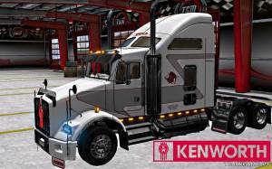 Мод "Kenworth T800 Bull Trucking Skin" для Euro Truck Simulator 2