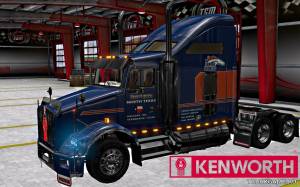 Мод "Kenworth T800 Uncle D Logistics Skin" для Euro Truck Simulator 2