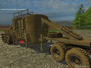 Мод "KalkSilotrailer v1.0" для Farming Simulator 2015