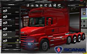 Мод "Scania T Real Gearbox" для Euro Truck Simulator 2