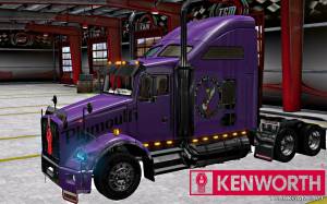 Мод "Kenworth T800 Road Runner Skin" для Euro Truck Simulator 2