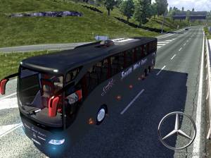 Мод "Mercedes Tourismo South West Tours" для Euro Truck Simulator 2