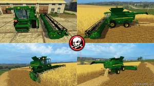 Мод "John Deere S690i V 1.0" для Farming Simulator 2015