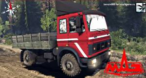 Мод "MAZ-54322 v1.0" для Spin Tires 2014