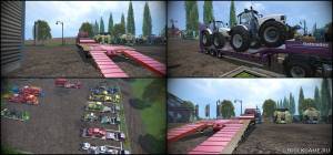 Мод "Low Loader Galtrailer SC v 1.0" для Farming Simulator 2015