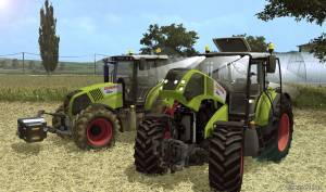 Мод "Claas Axion 850 v2.5" для Farming Simulator 2015