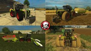 Мод "Claas Xerion 3800 Trac VC V2" для Farming Simulator 2015