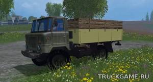 Мод "ГАЗ-66" для Farming Simulator 2015