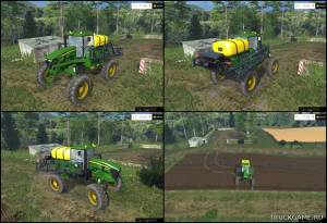 Мод "John Deere 4730 Sprayer v1.1" для Farming Simulator 2015