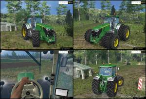 Мод "John Deere 7200R v2.0" для Farming Simulator 2015