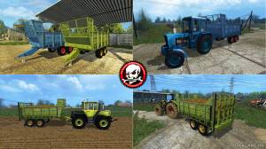 Мод "Fortschritt T 088 Miststreuer" для Farming Simulator 2015