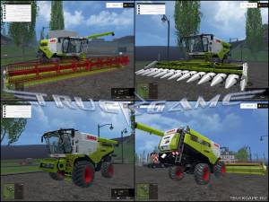 Мод "CLAAS Lexion 770 Pack" для Farming Simulator 2015