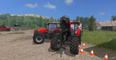 Мод "Case Optum 300 CVX v1.4.1" для Farming Simulator 2015