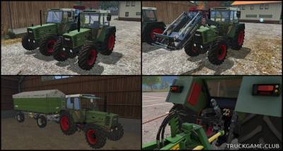 Мод "Fendt Farmer 310 & 312 LSA v3.2" для Farming Simulator 2015