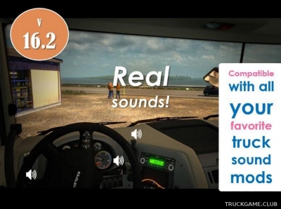 Мод "Sound Fixes Pack v16.2" для Euro Truck Simulator 2