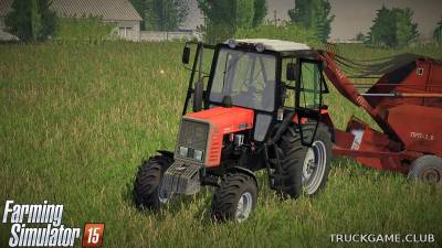 Мод "МТЗ Беларус 892 v2.0 (red)" для Farming Simulator 2015