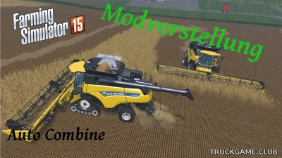 Мод "AutoCombine v4.1 Beta" для Farming Simulator 2015