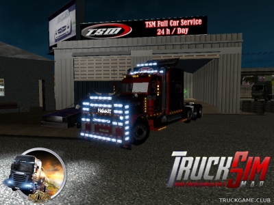 Мод "Trucksim Map v6.4" для Euro Truck Simulator 2