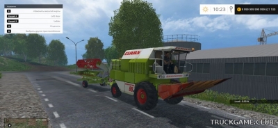 Мод "CLAAS DOMINATOR 88S v1.1" для Farming Simulator 2015