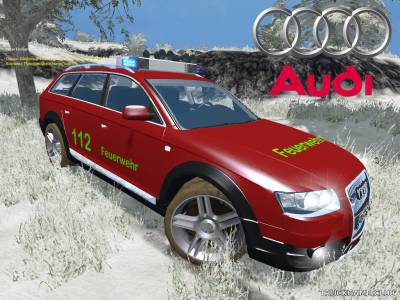Мод "Audi A6 Kdow v1.0" для Farming Simulator 2015