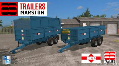 Мод "Marston Trailer Pack (Hard Point)" для Farming Simulator 2015