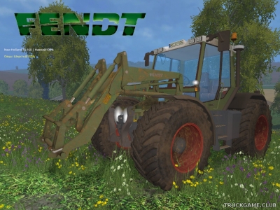 Мод "Fendt Xylon 524 Cargo FL v4.0" для Farming Simulator 2015