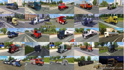 Мод "Truck traffic pack by Jazzycat v2.3.1" для Euro Truck Simulator 2