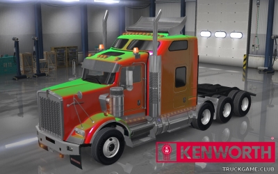 Мод "Kenworth T800 2016 v0.5.2" для American Truck Simulator