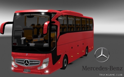 Мод "Mercedes Travego 2016" для Euro Truck Simulator 2