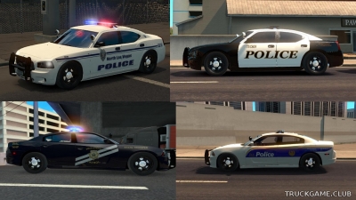 Мод "USA Police traffic" для American Truck Simulator