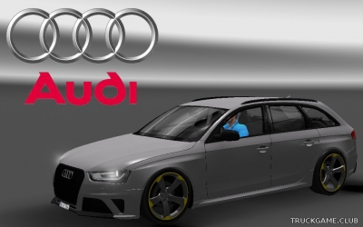 Мод "Audi RS4 Avant" для Euro Truck Simulator 2