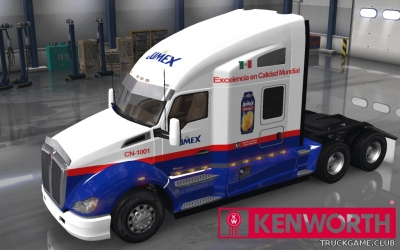 Мод "Kenworht T680 Jumex Skin" для American Truck Simulator